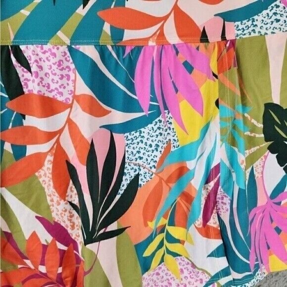 BLEU BY ROD BEATTIE Wild at Heart High-Waist Swim Skirt swimwear, swimsuit 16W - Picture 3 of 16